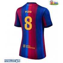 Barcelona Pedri Gonzalez #8 Hjemmedrakt Dame 2026-27 Kortermet